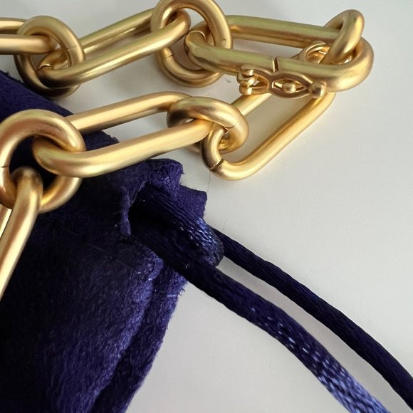 TORY BURCH ROXANNE CHAIN SHORT NECKLACE - Picture 6 of 11